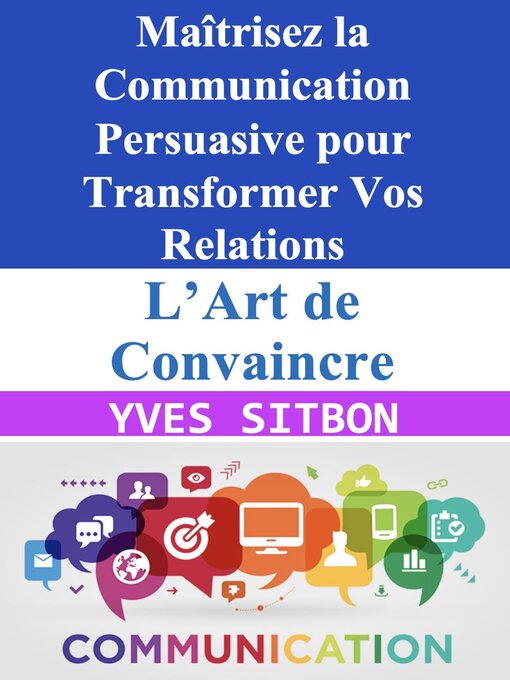 Title details for L'Art de Convaincre by YVES SITBON - Available